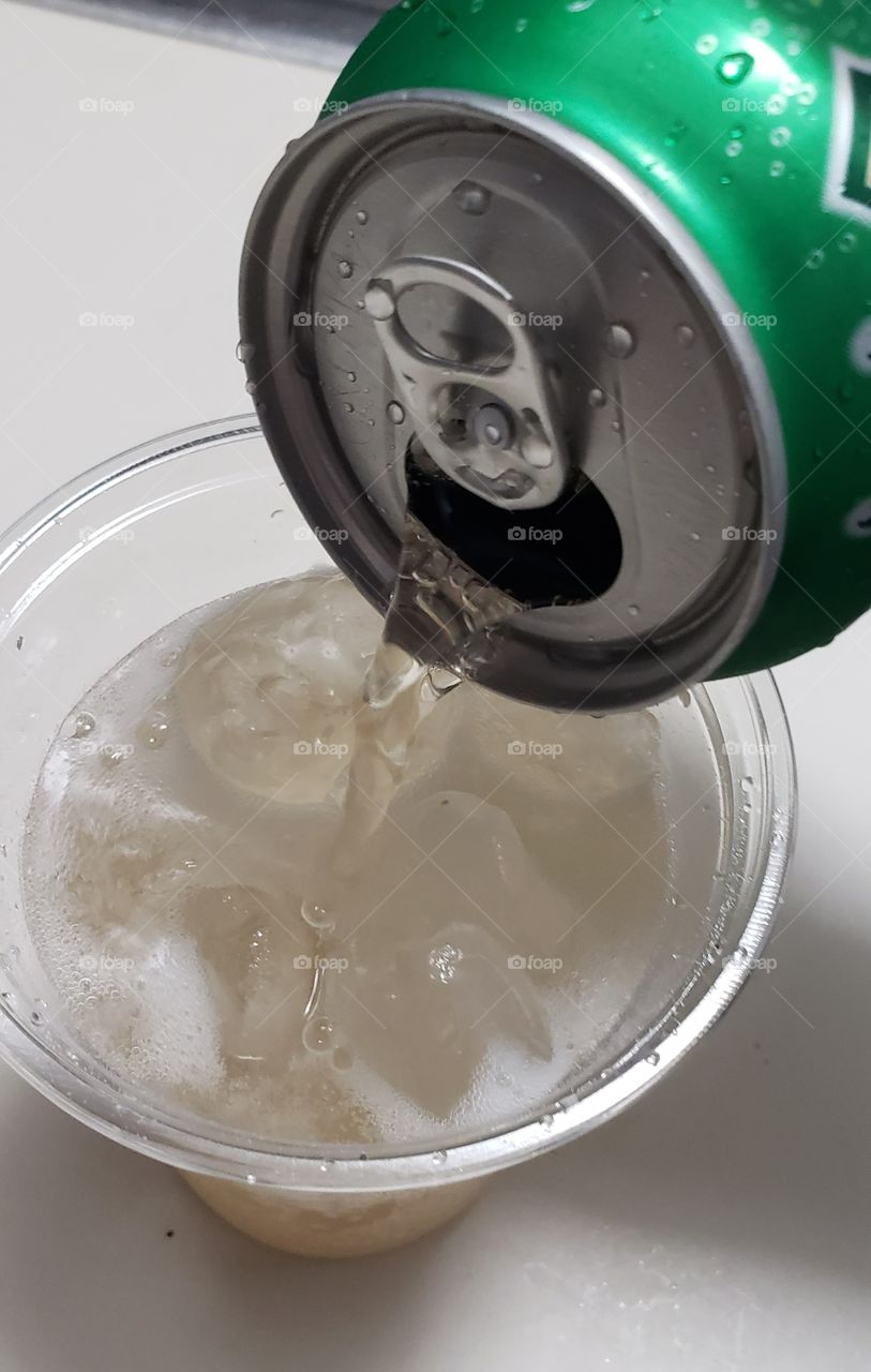 Pouring Soda