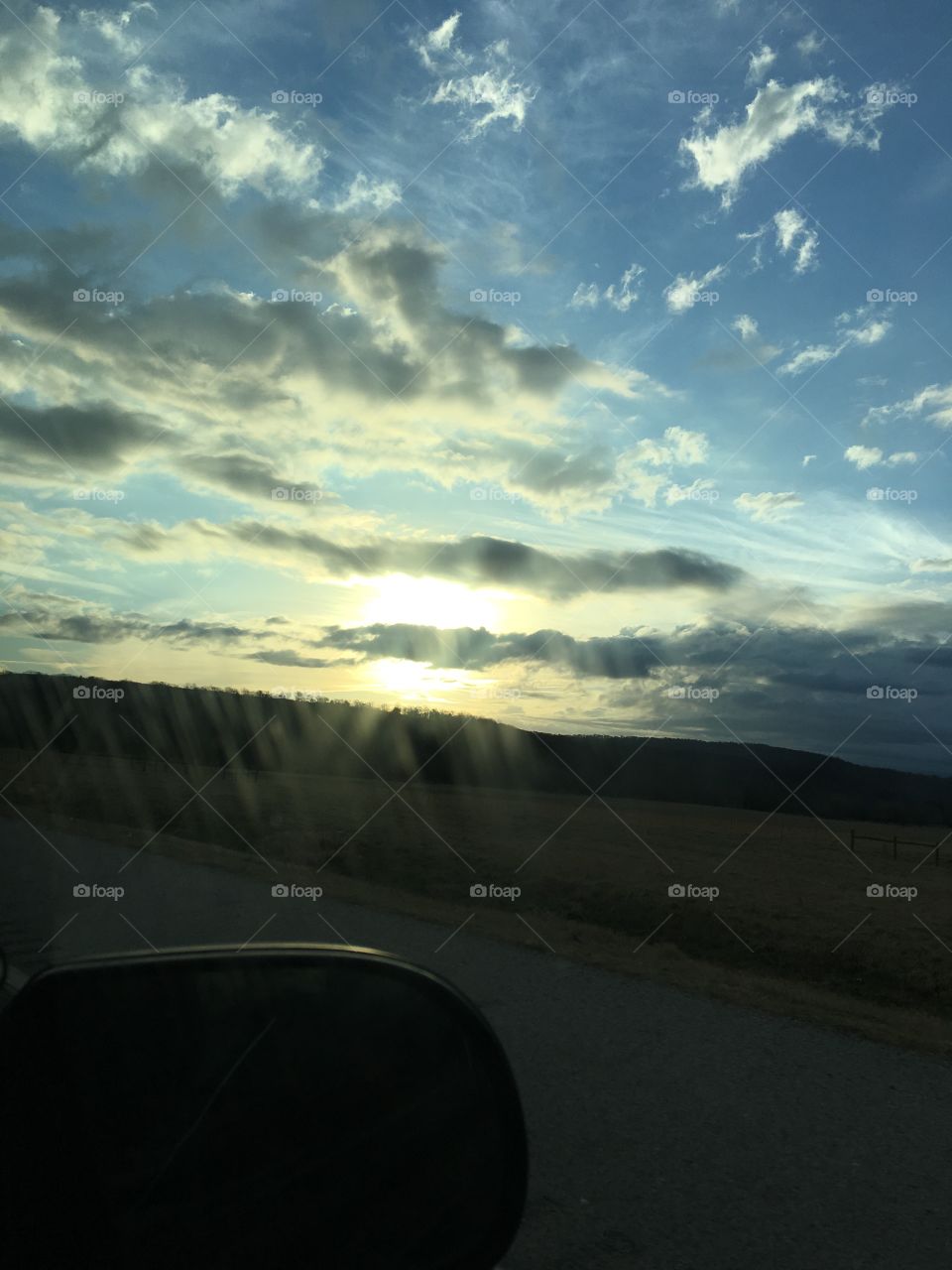 Cloudy Sunday morning. Is it going to rain or is it going to shine that is the question.