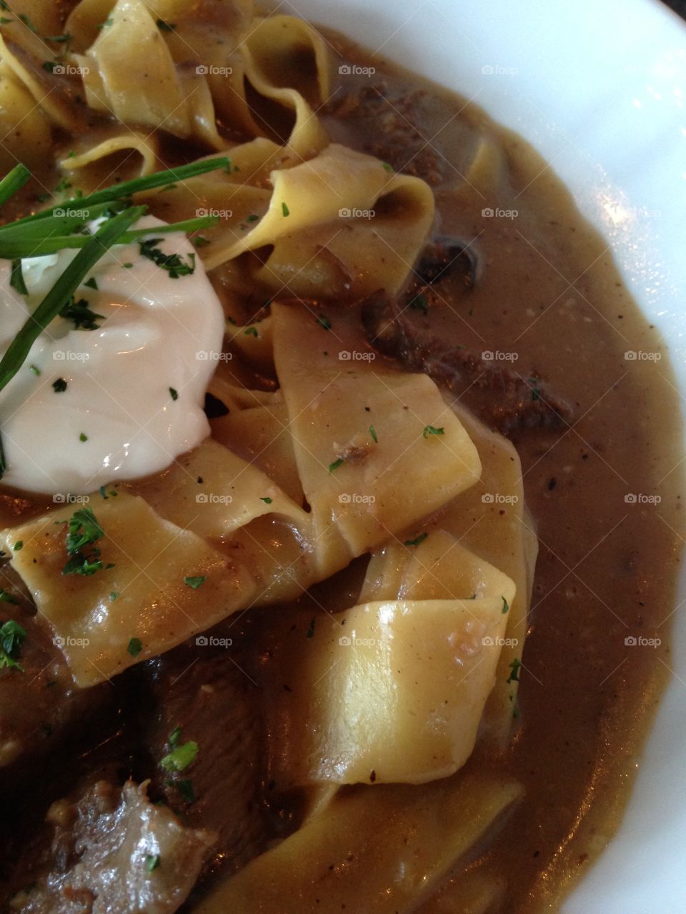 Beef Stroganoff 