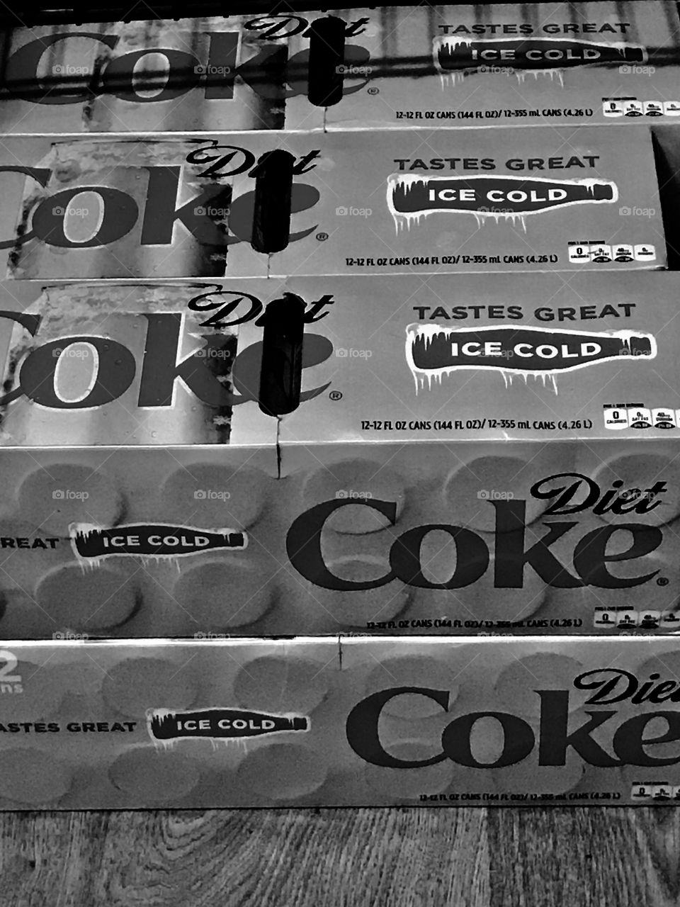 Cases of Coke