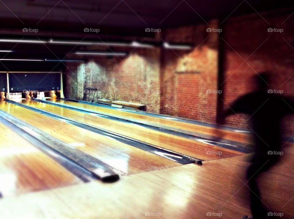 Bowling in Brooklyn. Bowling