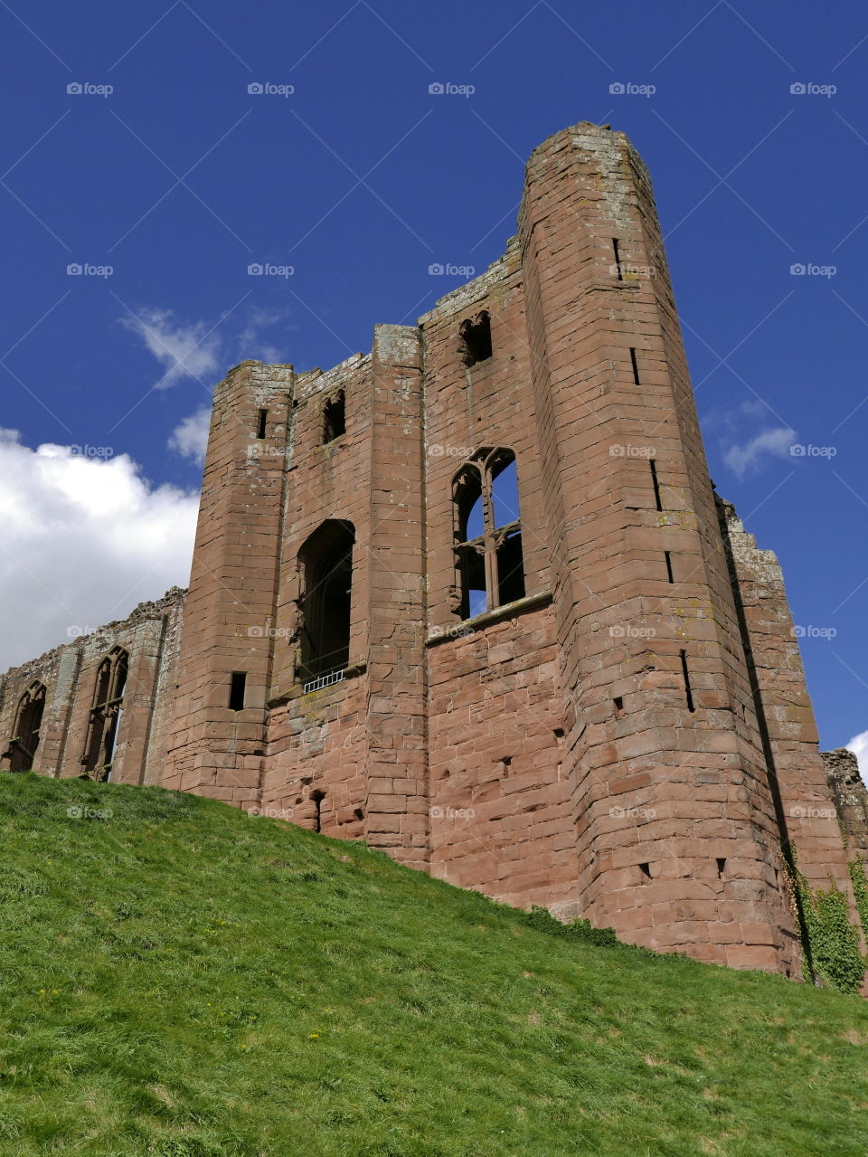 Castle. Ruins