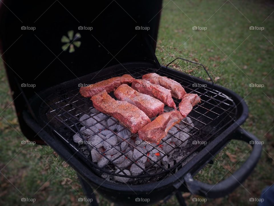 Grilling Steaks