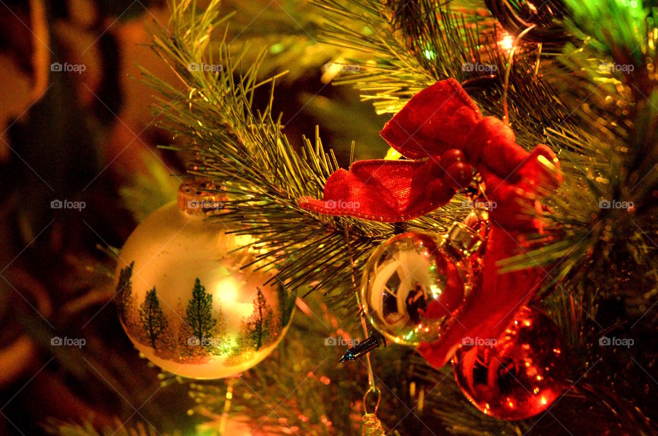 Christmas tree ornaments