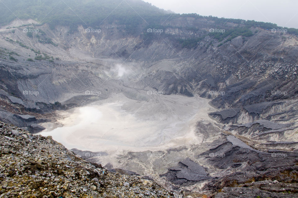 Tangkuban Perahu Crater