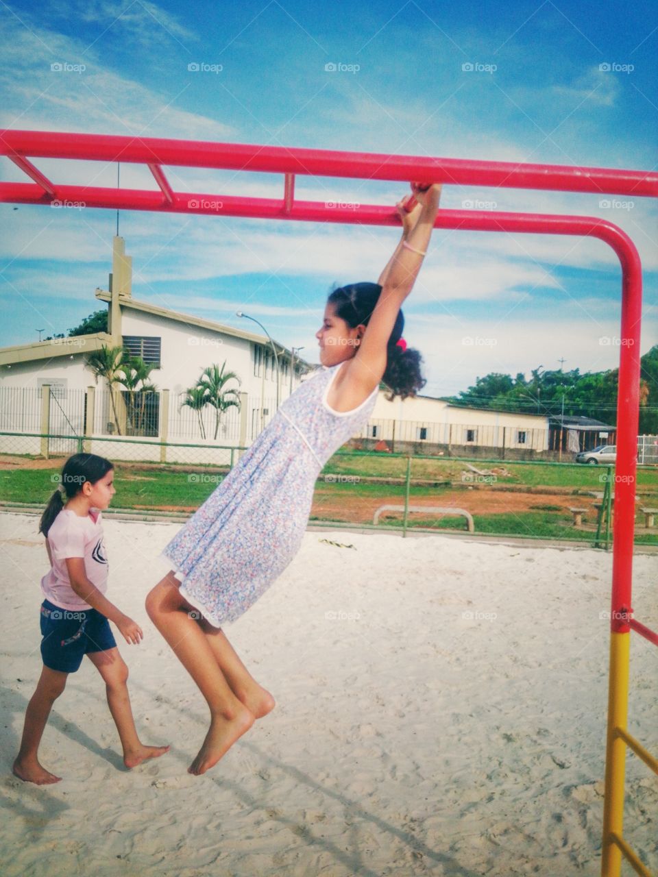 crianças no parque Children in The park