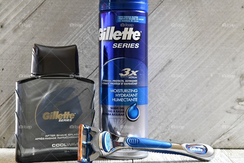 Gillette shaving products