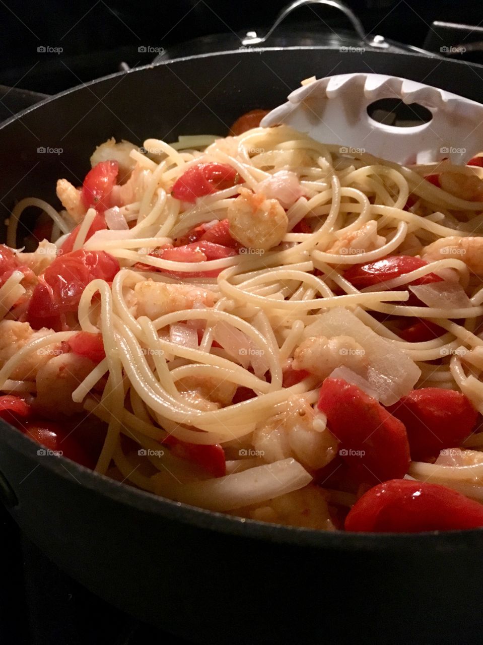 Shrimp Spaghetti 