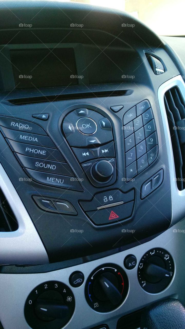 inside car radio views