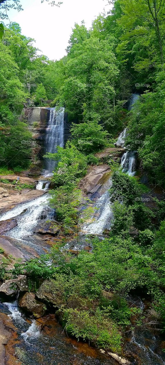 Twin falls in South Carolina