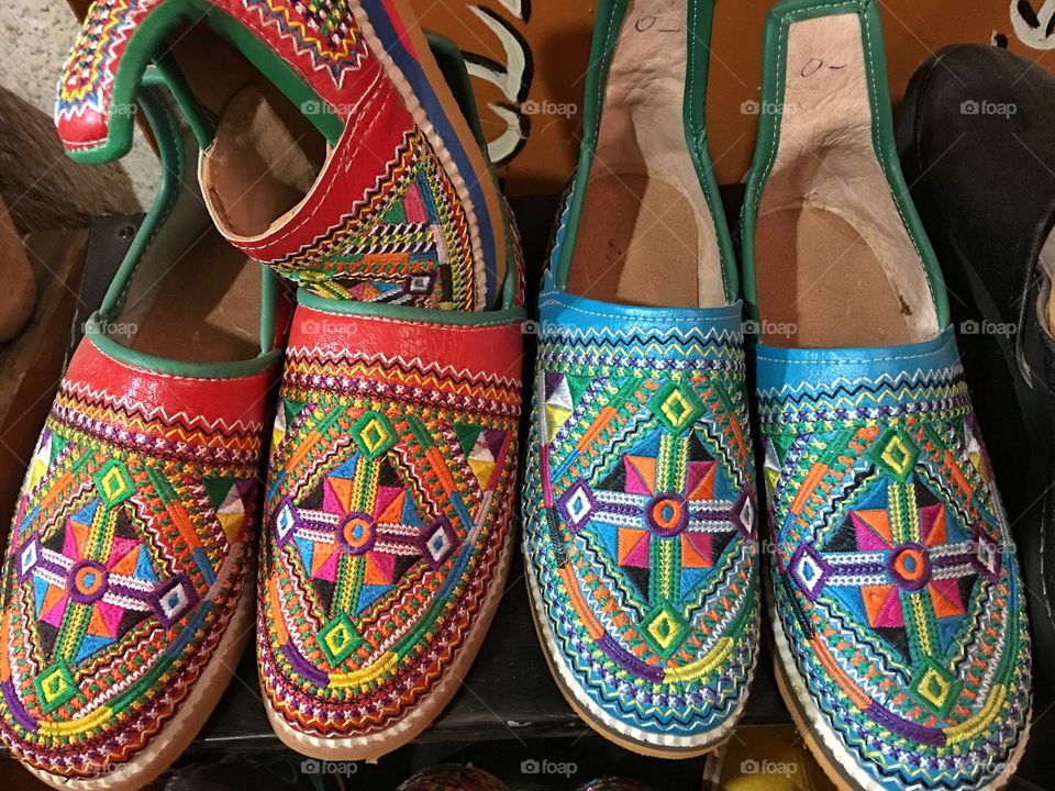 Moroccan shoes 