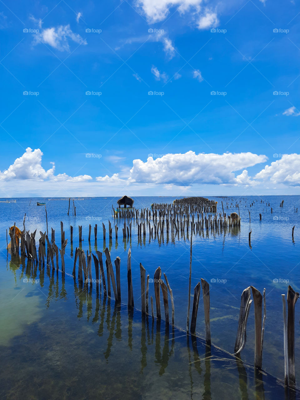 Perfect, sunny, picturesque beach, blue skies along with traditional fishing. tropical island experience at its best.