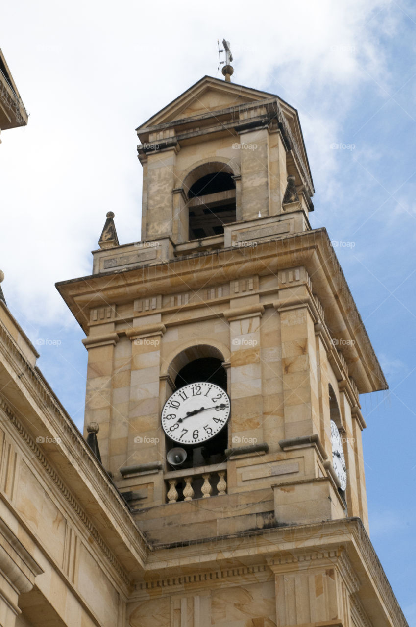 Cathedral tower clock