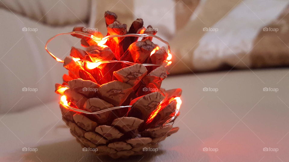 Mein Tannenzapfen Mini Weihnachtsbaum