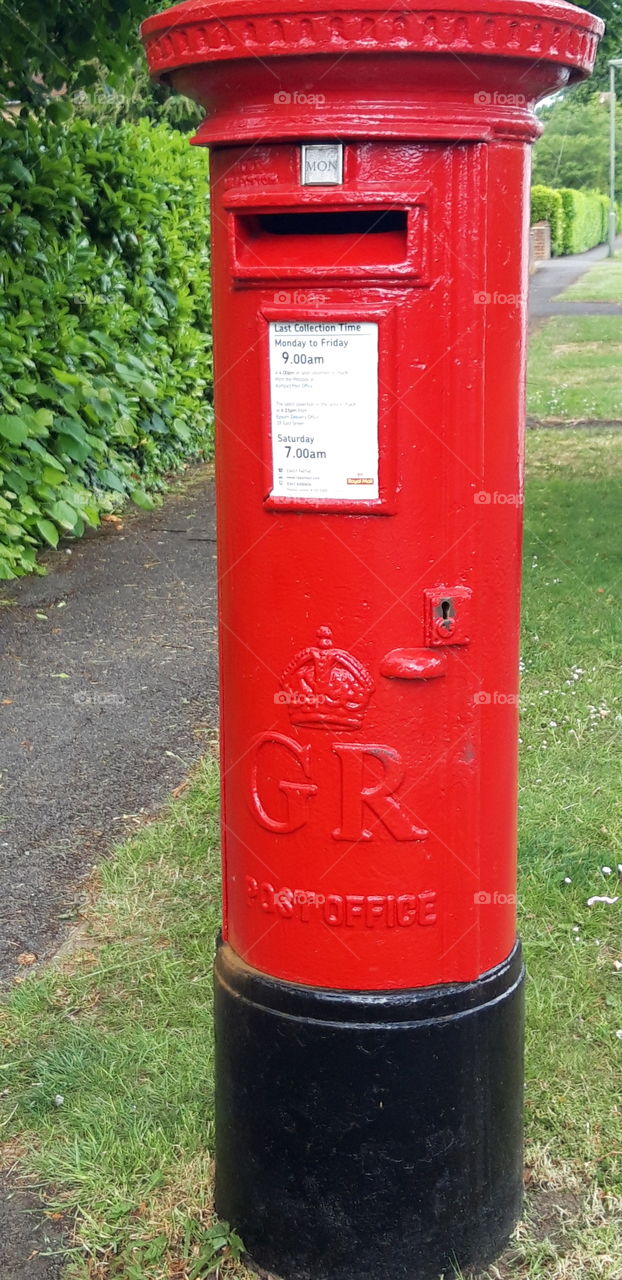 George V Post Box