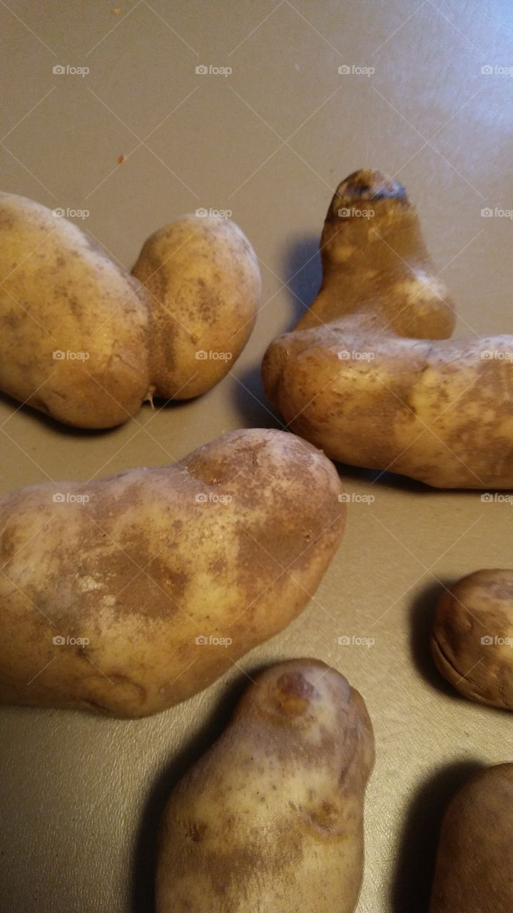 Oddly Shaped Potatoes