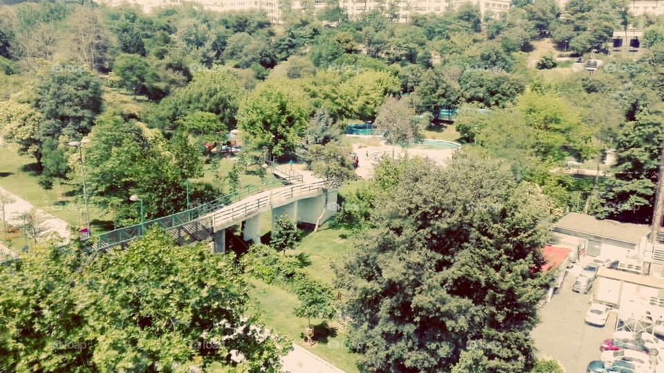 Nice park in Istanbul