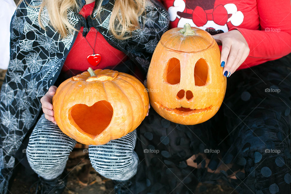 Halloween, Pumpkin, People, Food, Desktop