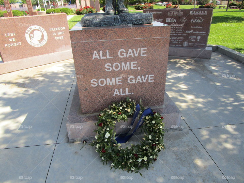 Texas panhandle veteran memorial 