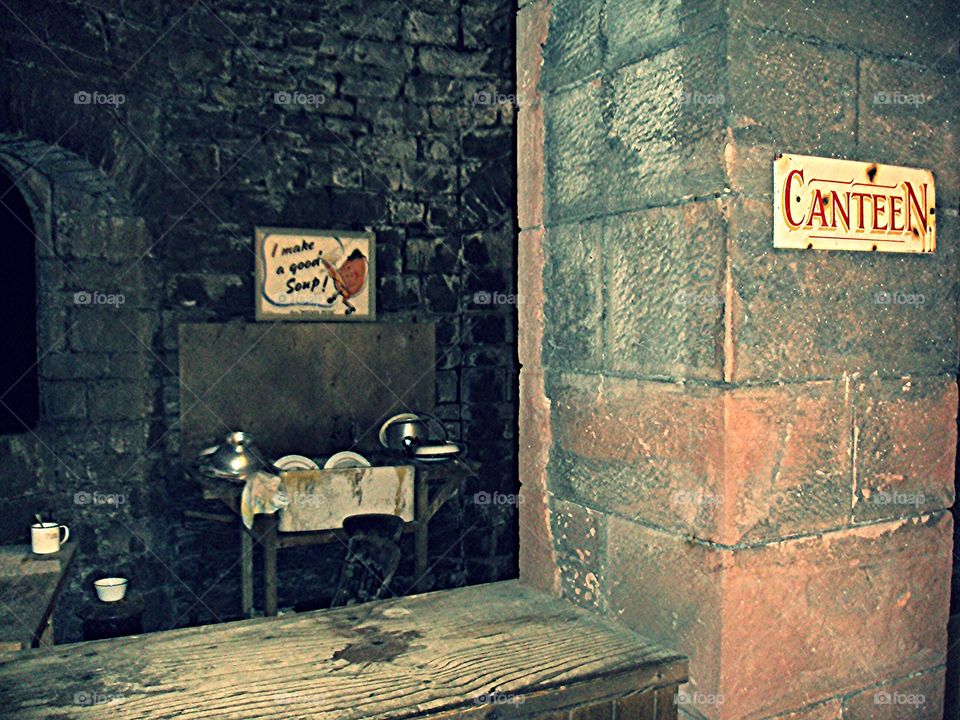 A canteen from long ago