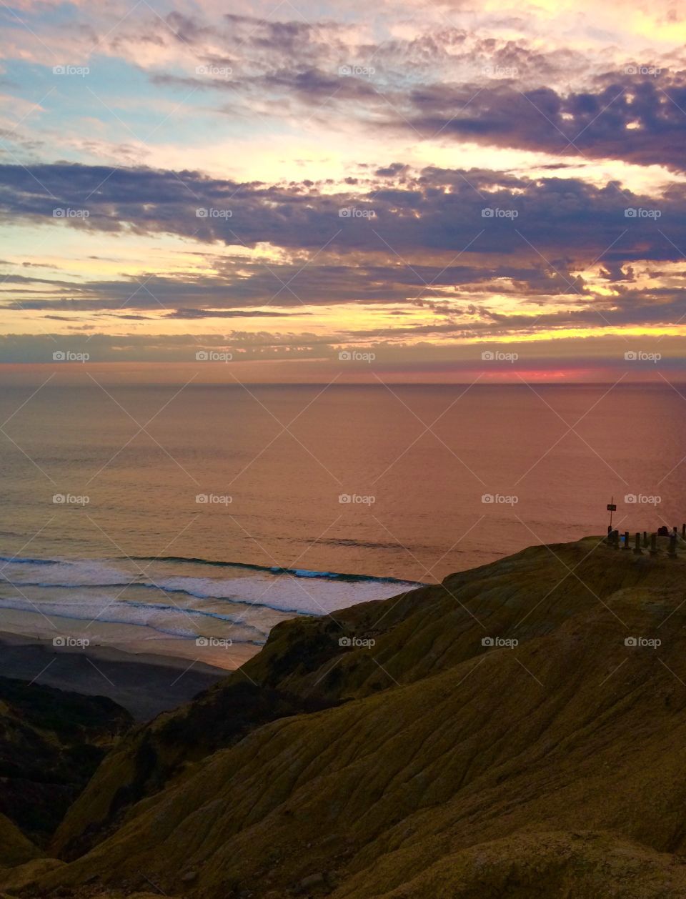 Blacks Beach sunset