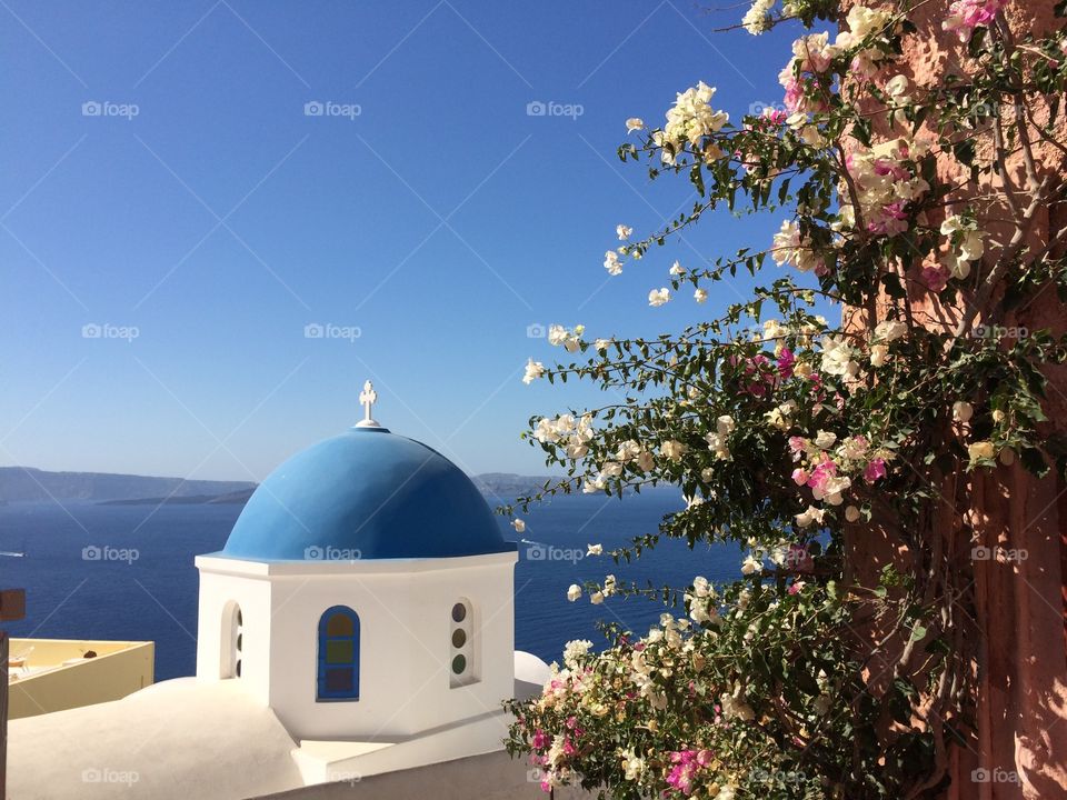 Oia, Santorini church