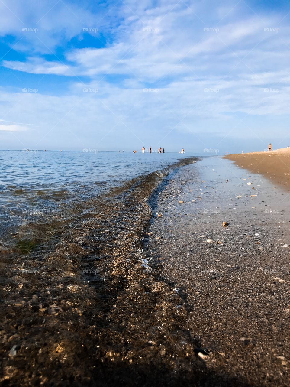 Beautiful sky and sea