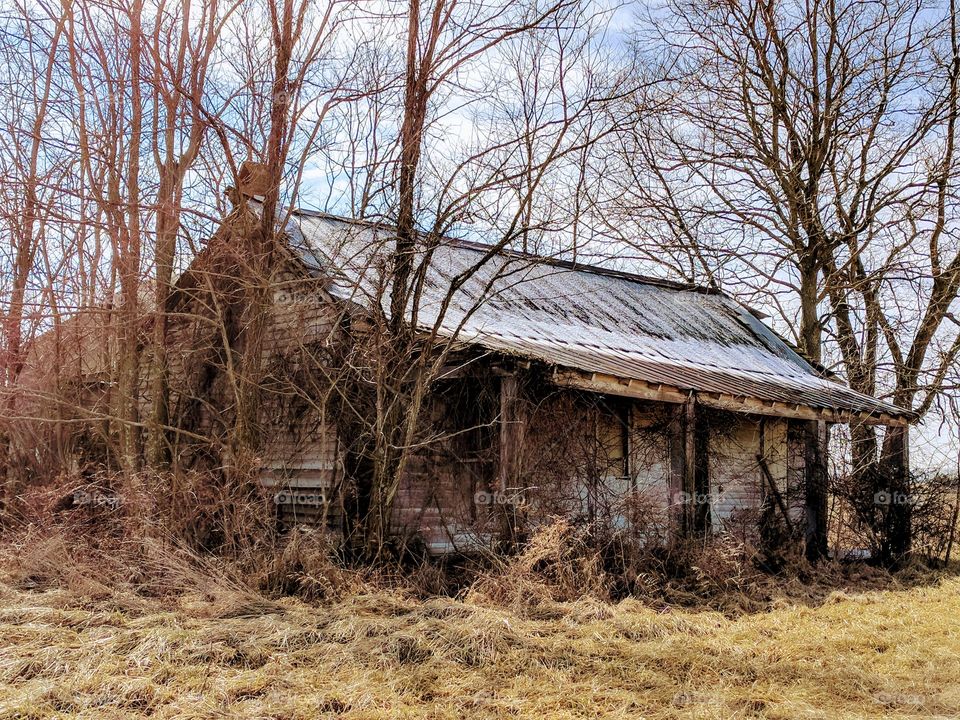 old abandoned house