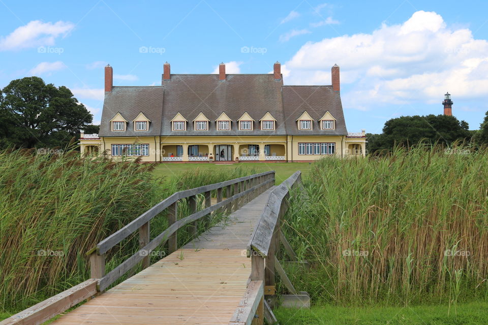 Currituck lighthouse Whalehead Club