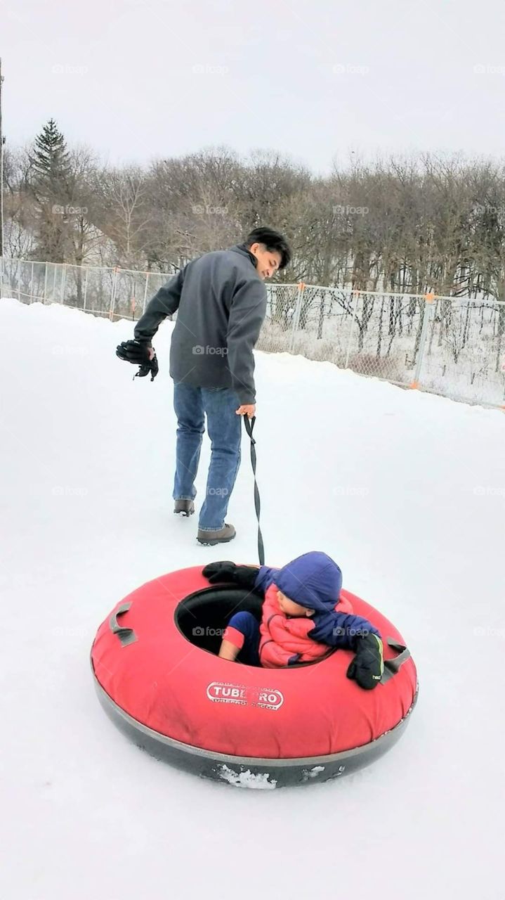 Winter is the season that makes travel difficult , but still having fun in snow ❄️ is awesome 😍 too 💓