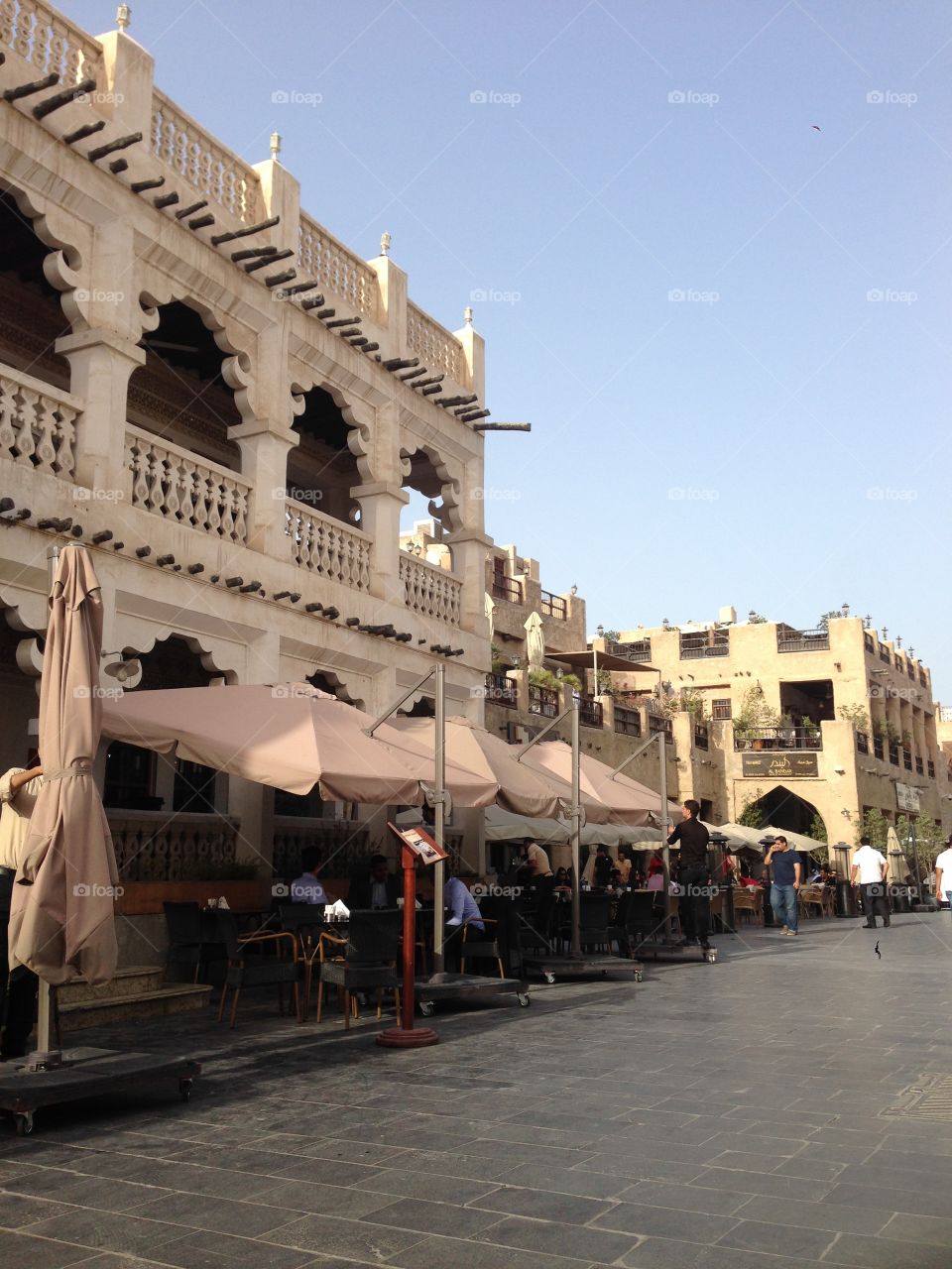 Souk Market. Traditional souk in Doha, Qatar. 