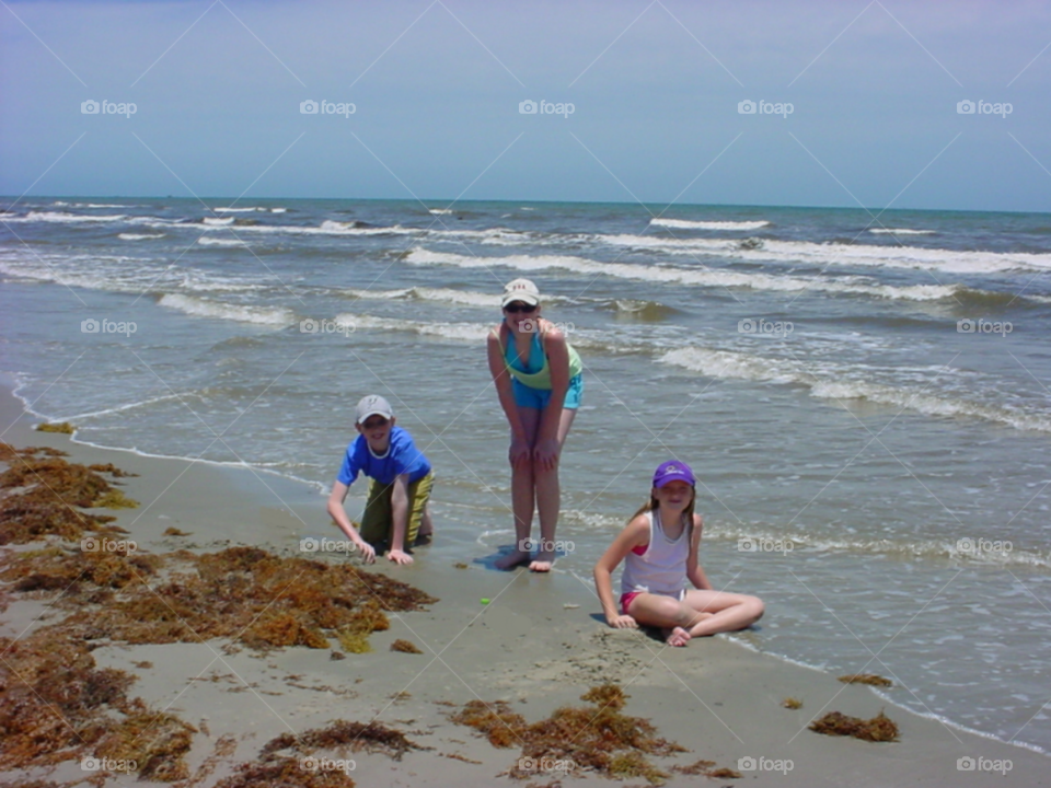 Cousins Swimming