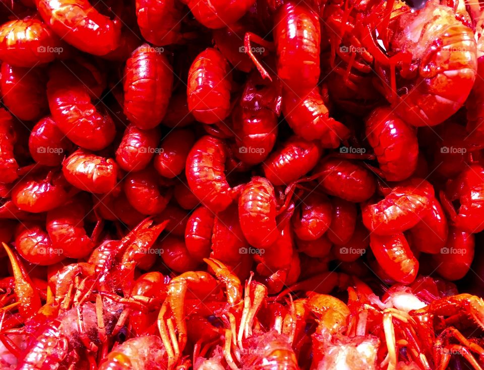 Seafood at Shui Wei Street Food Market in Shenzhen - China