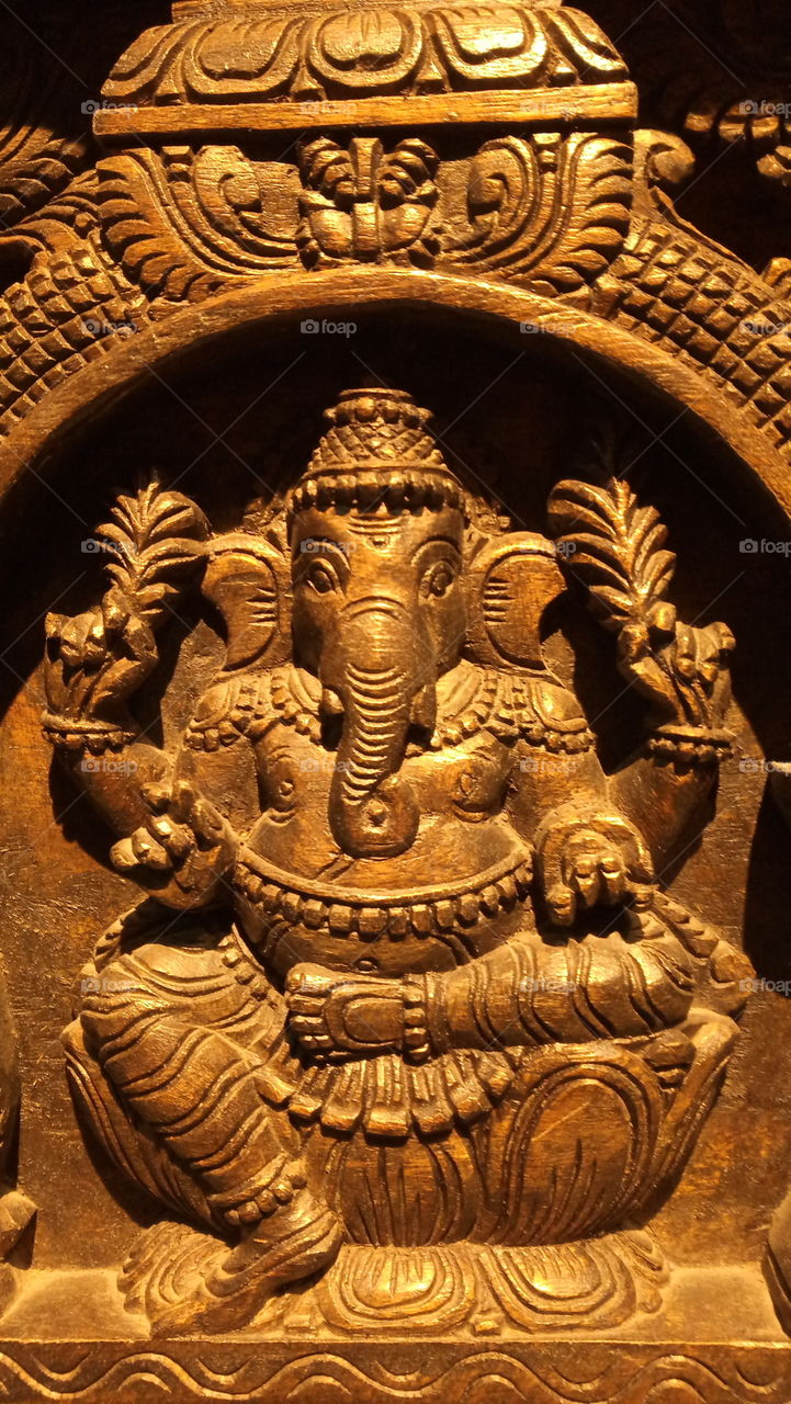 Hindu Lord Ganesh Sculpture