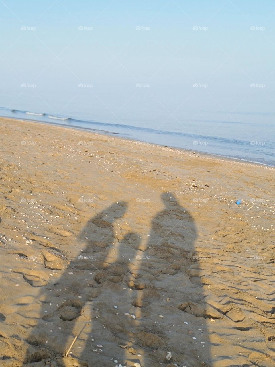 we at beach# our shadow