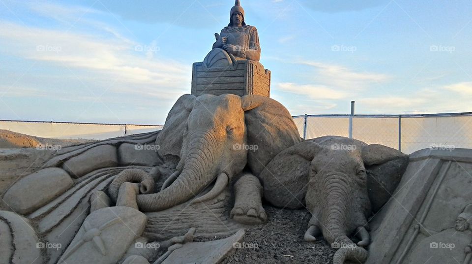 sand sculpture festival antalya 2014