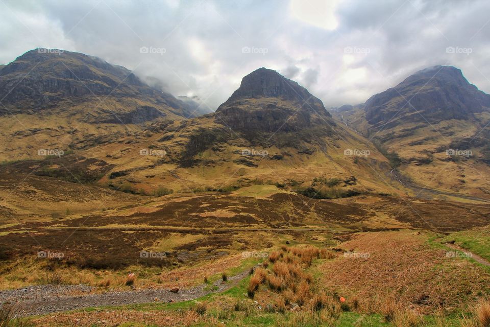 Hiking Glen Coe, Scotland