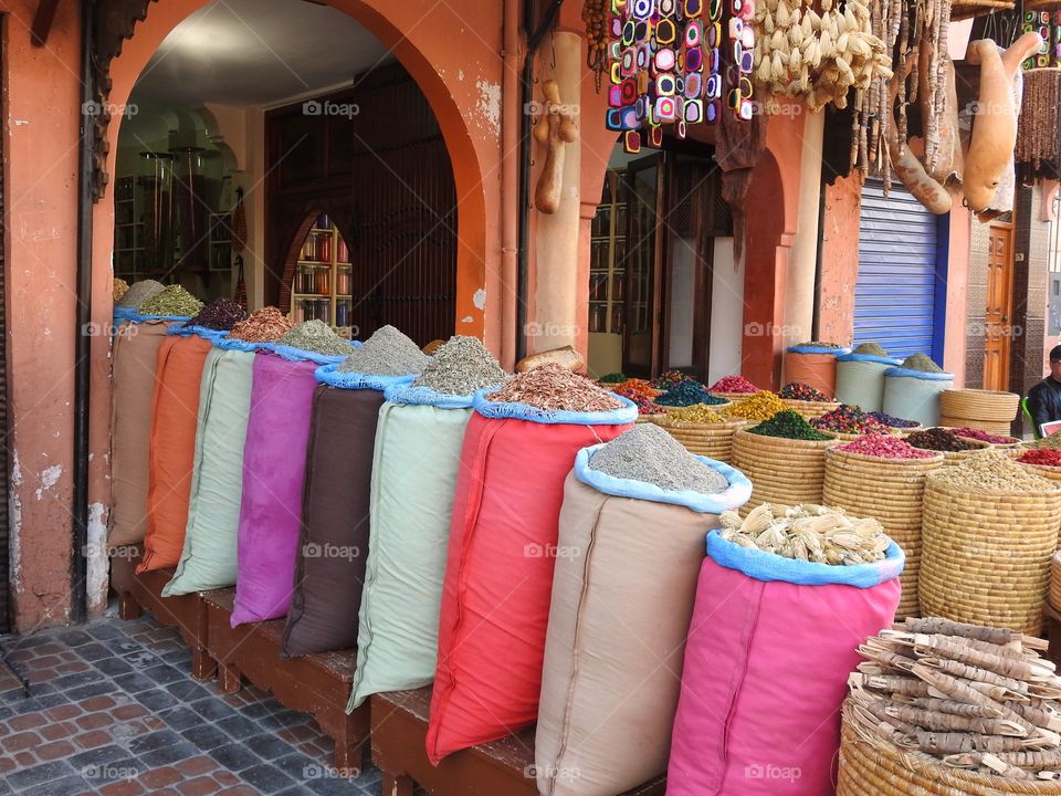 Bazar in colors