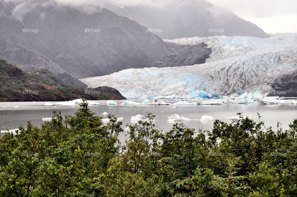 snow mountain ice hill by refocusphoto