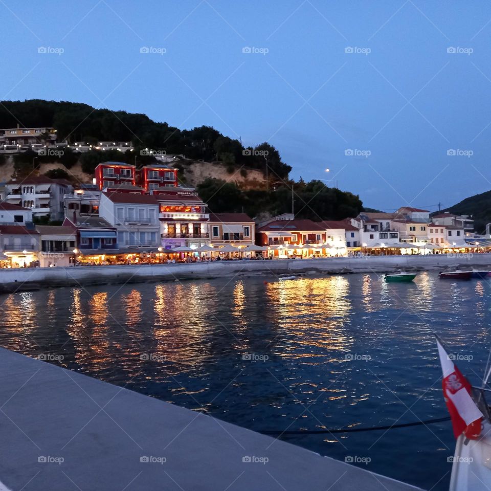 Night at Greece🇬🇷🌊