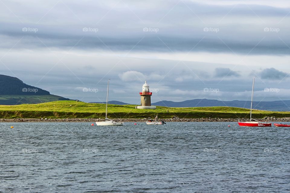 Lighthouse at Rosses Point. Sligo. Ireland