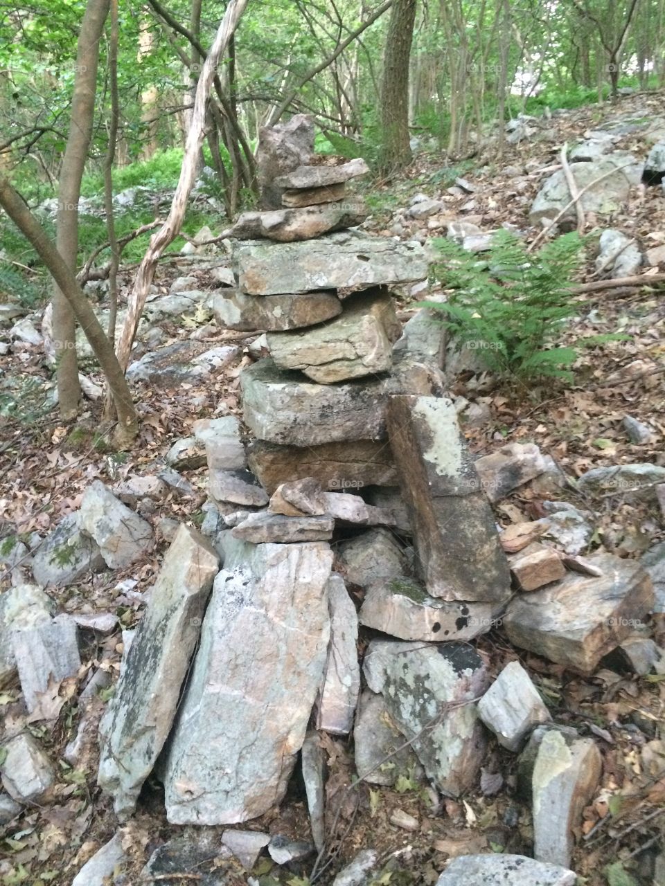 Tower of rocks