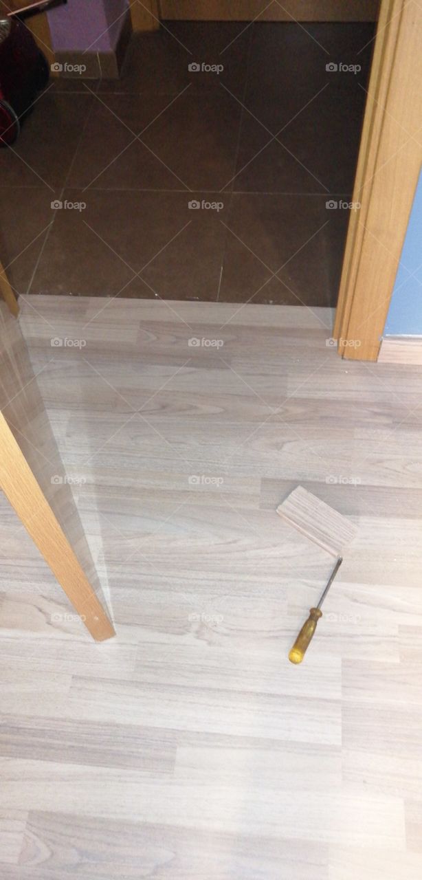 instalación parquet