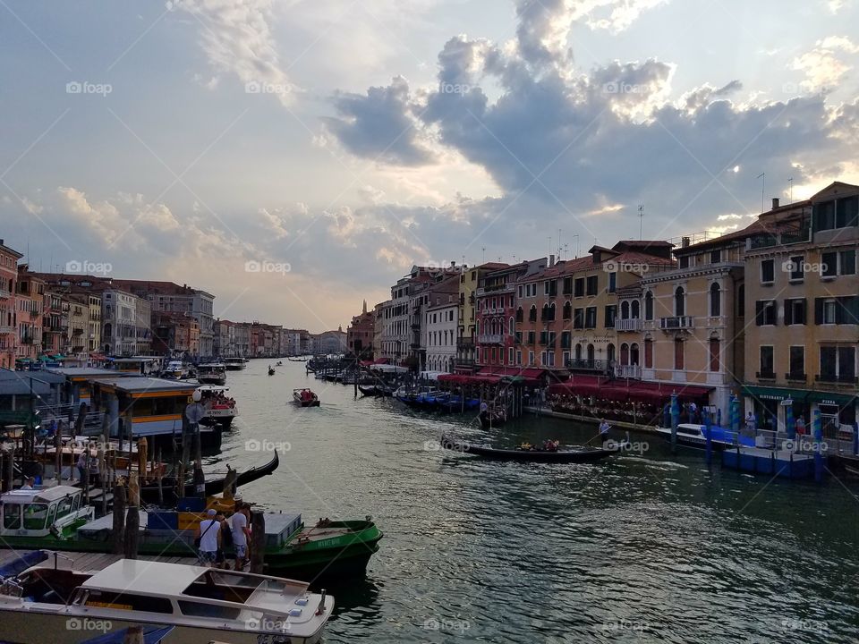 Venice Canal Scene
