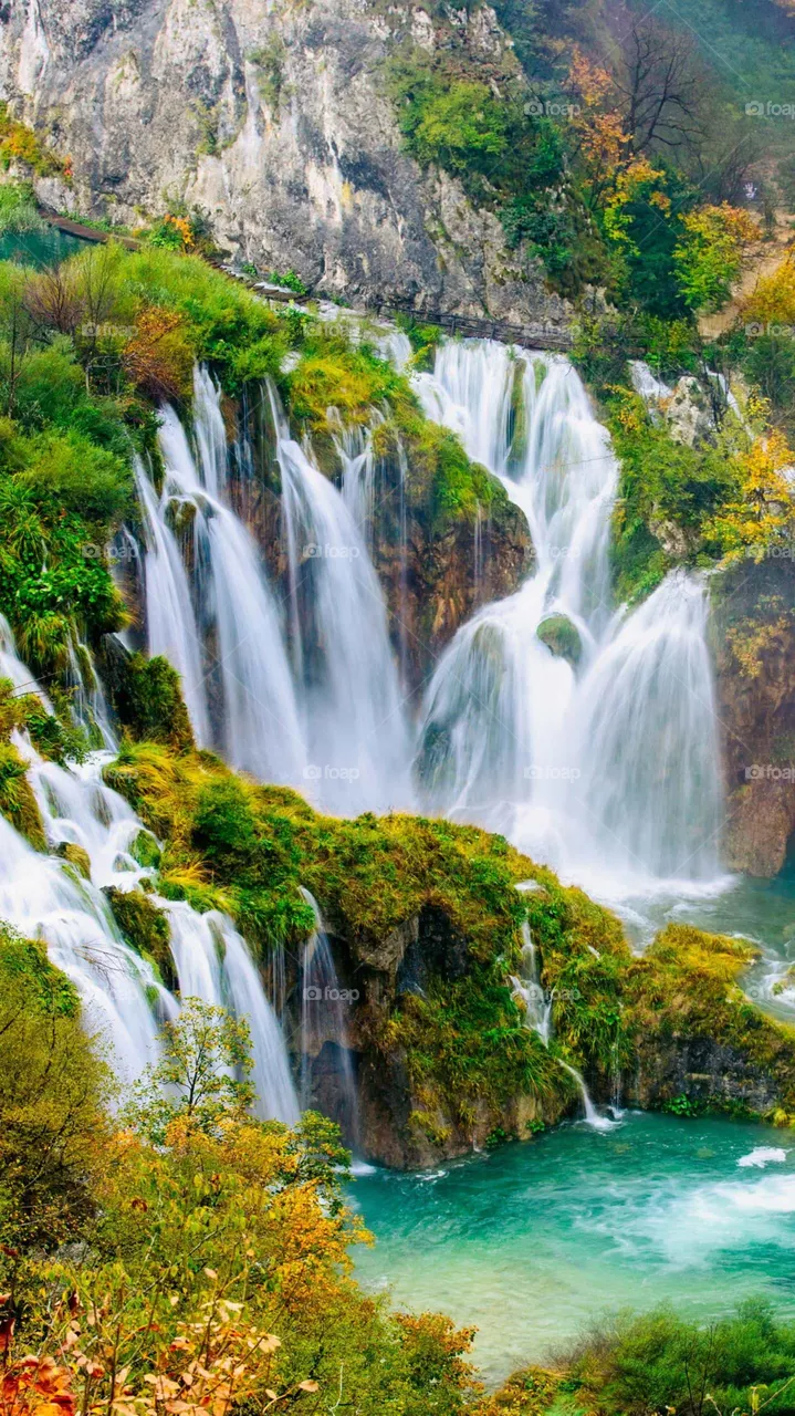 Mazing waterfall