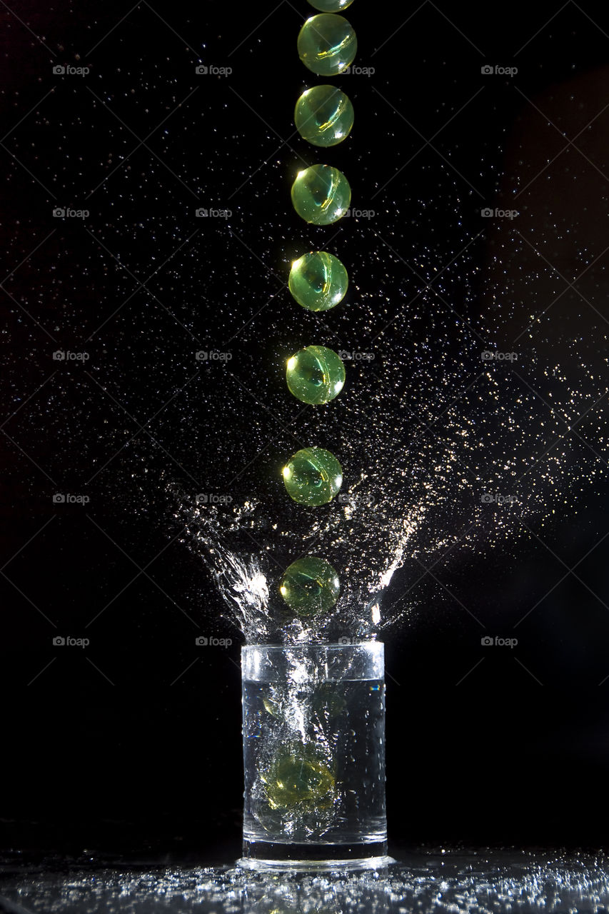 Close-up of splashing water