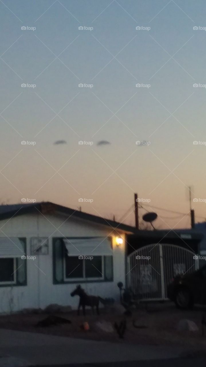 Possible UFOs?