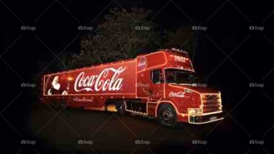 Coka cola truck