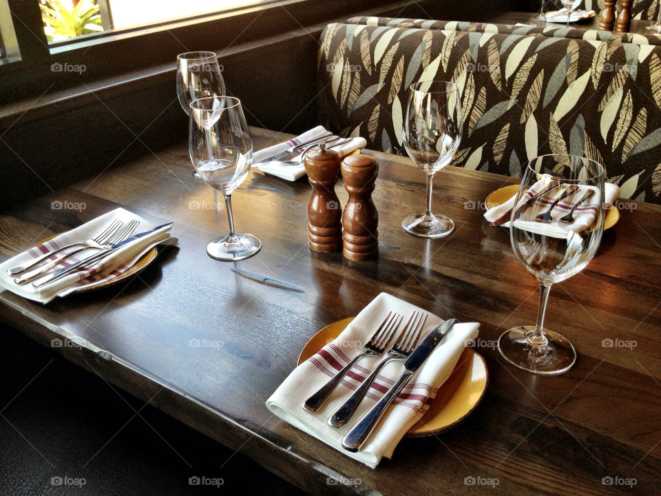 Restaurant table