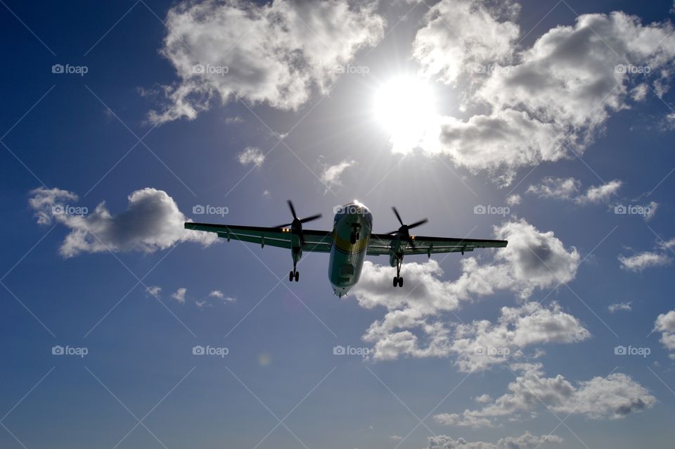 Plane under the sun